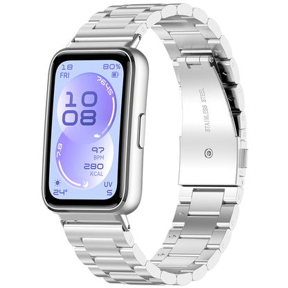 Pas Techsuit W010 za Huawei Band 11 / 11 Pro, Srebrn