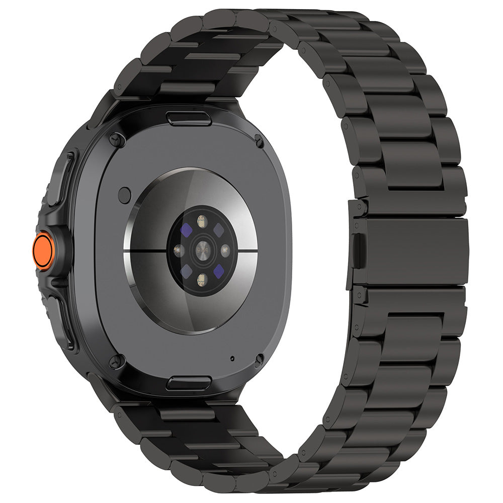 Pas Techsuit W010 za Samsung Galaxy Watch 8 Classic / Watch8 44mm / Watch 8 40mm, Črna