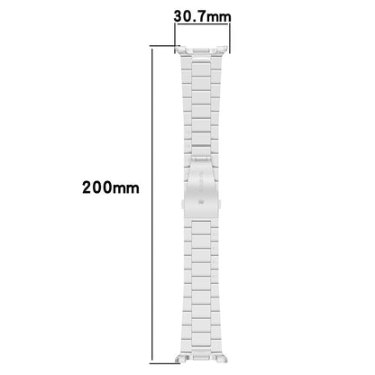 Pas Techsuit W010 za Samsung Galaxy Watch 8 Classic / Watch8 44mm / Watch 8 40mm, Črna