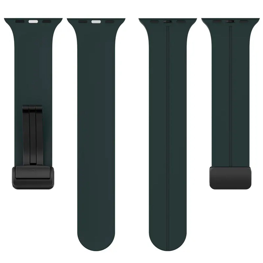 Pas Techsuit W011 za Apple Watch 49mm / 46mm / 45mm / 44mm / 42mm serije, črna.