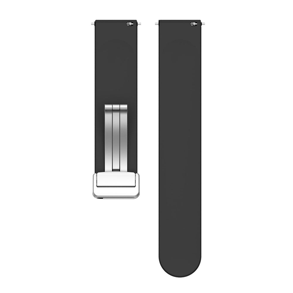 Pas Techsuit W011 za Huawei Watch / Xiaomi Watch Series, 22mm, Črna