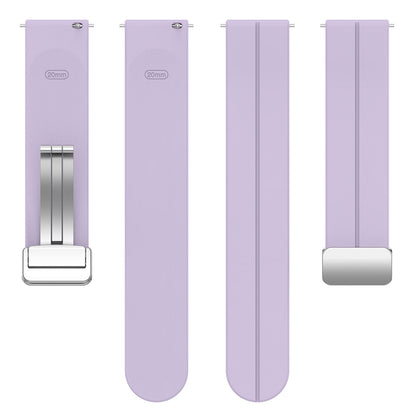 Pas Techsuit W011 za Samsung Galaxy Watch / Huawei Watch Series, 20mm, Vijolična