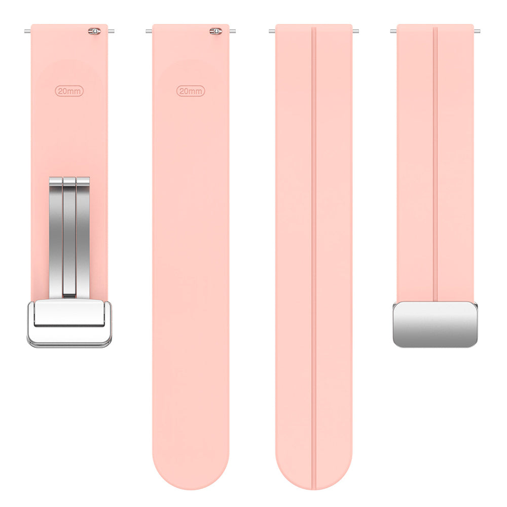 Pas Techsuit W011 za Samsung Galaxy Watch / Huawei Watch Series, 20mm, Roza