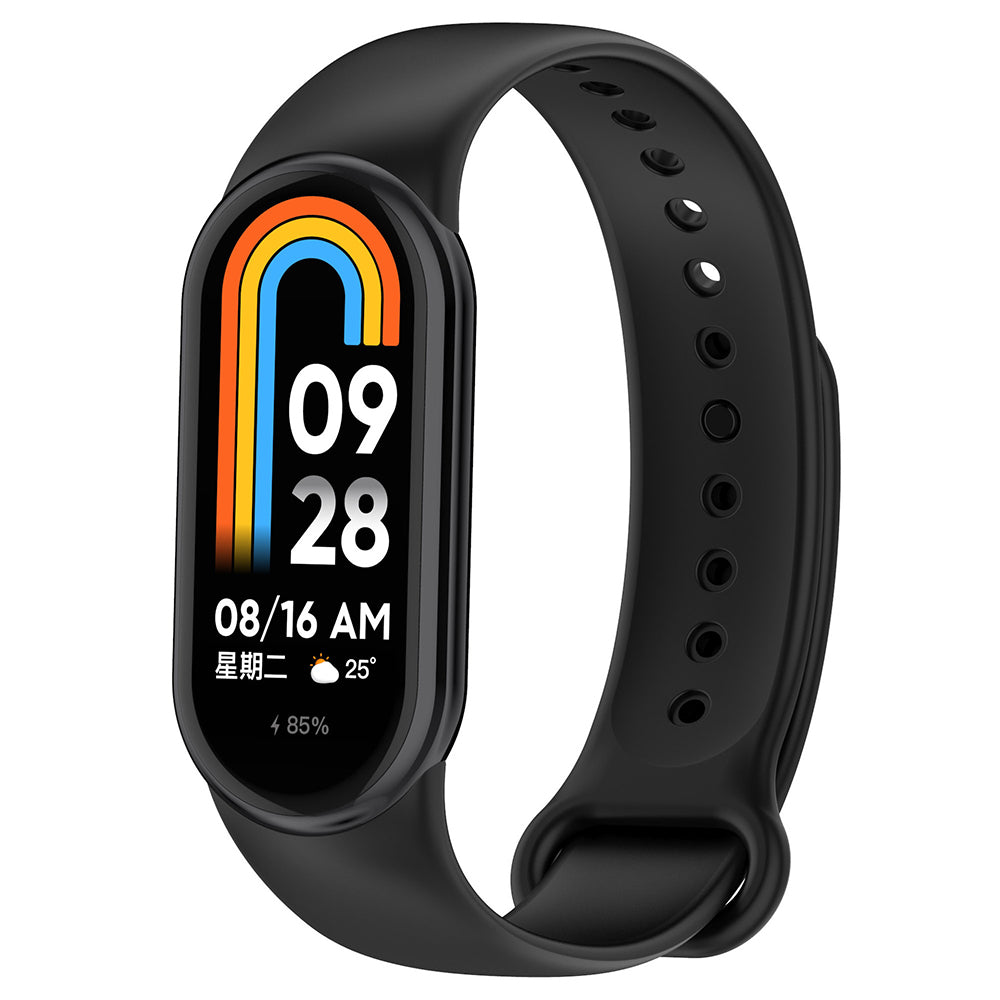 Pas Techsuit W014 za Xiaomi Smart Band 9 / 8, Črna