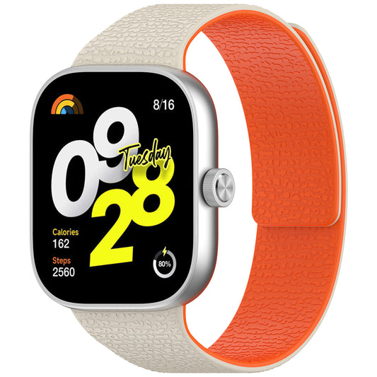 Pas Techsuit W016 za Xiaomi Smart Band / Watch Series, Oranžno Bež