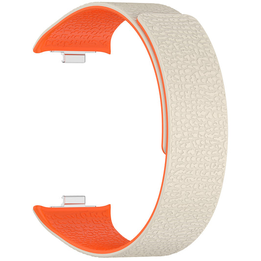 Pas Techsuit W016 za Xiaomi Smart Band / Watch Series, Oranžno Bež