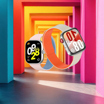 Pas Techsuit W016 za Xiaomi Smart Band / Watch Series, Črna