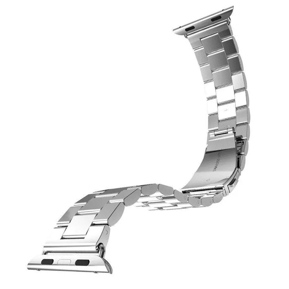 Pas Techsuit W036 za Apple Watch 49mm / 46mm / 45mm / 44mm / 42mm Series, Srebrn.