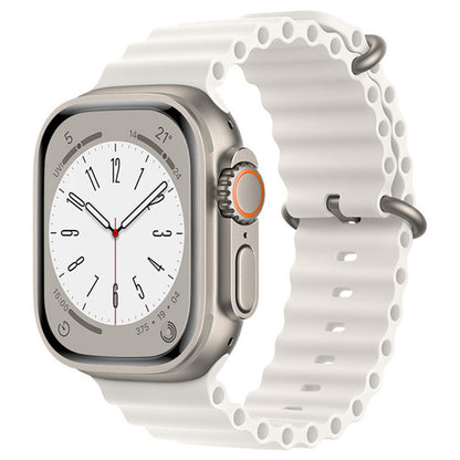 Pas Techsuit W038 za Apple Watch 49mm / 46mm / 45mm / 44mm / 42mm serije, bela