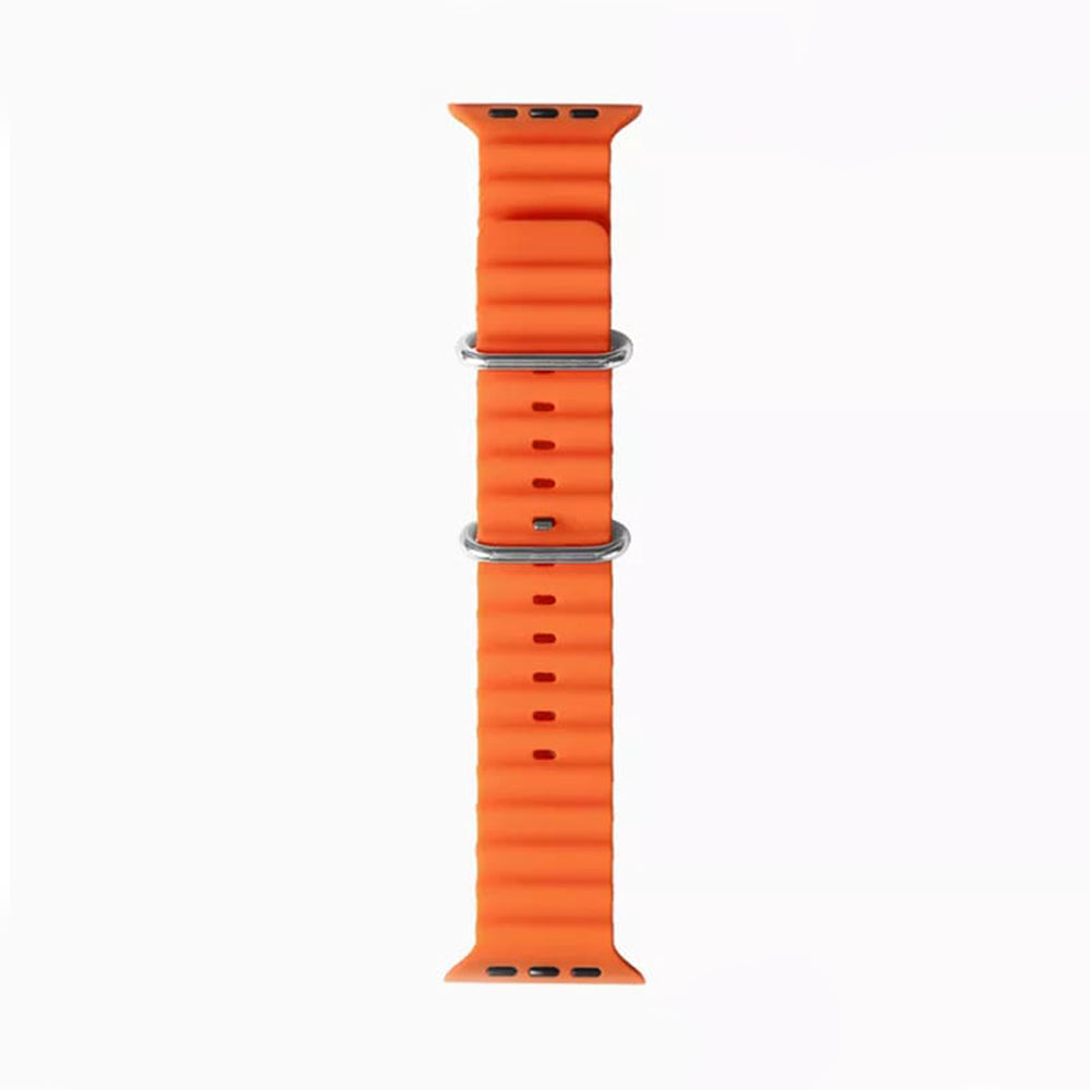 Pas Techsuit W038 za Apple Watch 49mm / 46mm / 45mm / 44mm / 42mm serije, oranžna