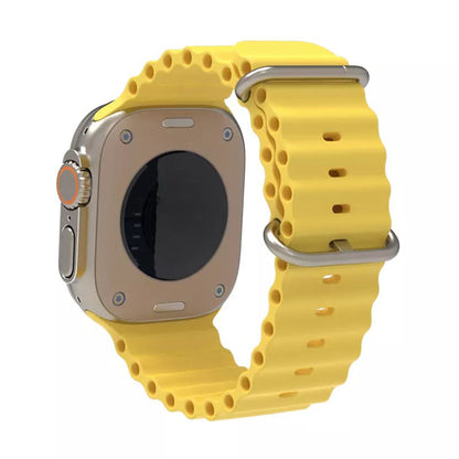 Pas Techsuit W038 za Apple Watch 42mm / 41mm / 40mm / 38mm Series, Rumena
