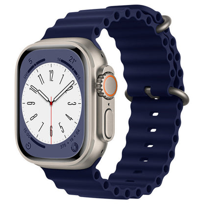 Pas Techsuit W038 za Apple Watch 49mm / 46mm / 45mm / 44mm / 42mm serije, temno modra