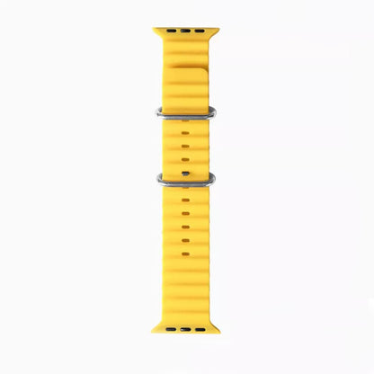 Techsuit W038 Strap for Apple Watch 49mm / 46mm / 45mm / 44mm / 42mm Series, Yellow