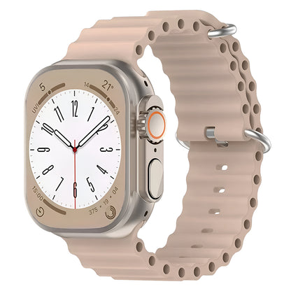 Techsuit W038 Strap for Apple Watch 49mm / 46mm / 45mm / 44mm / 42mm Series, Brown