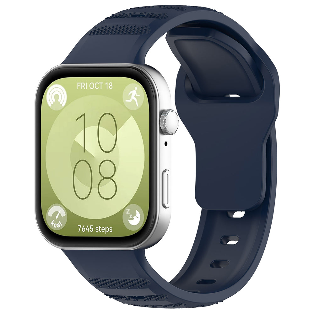 Pas Techsuit W050 za Huawei Watch Fit 4 Pro / Watch Fit 4 / Watch Fit 3, Modra