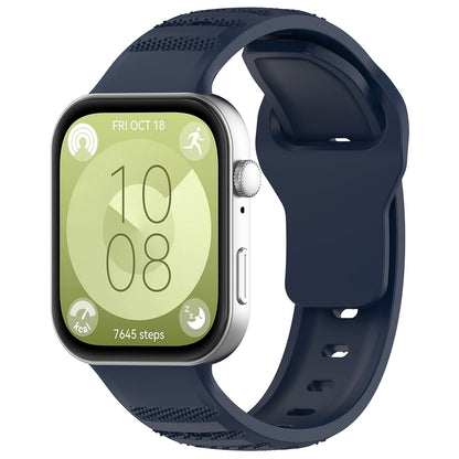 Pas Techsuit W050 za Huawei Watch Fit 4 Pro / Watch Fit 4 / Watch Fit 3, Modra