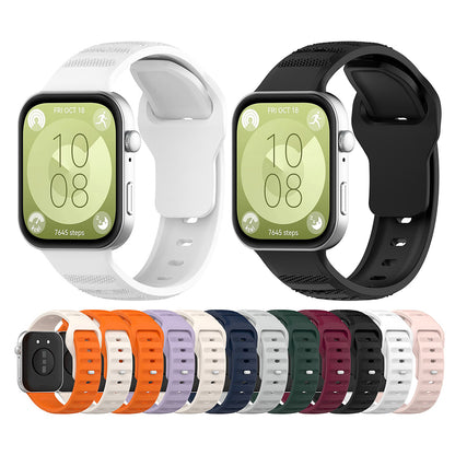 Pas Techsuit W050 za Huawei Watch Fit 4 Pro / Watch Fit 4 / Watch Fit 3, Roza