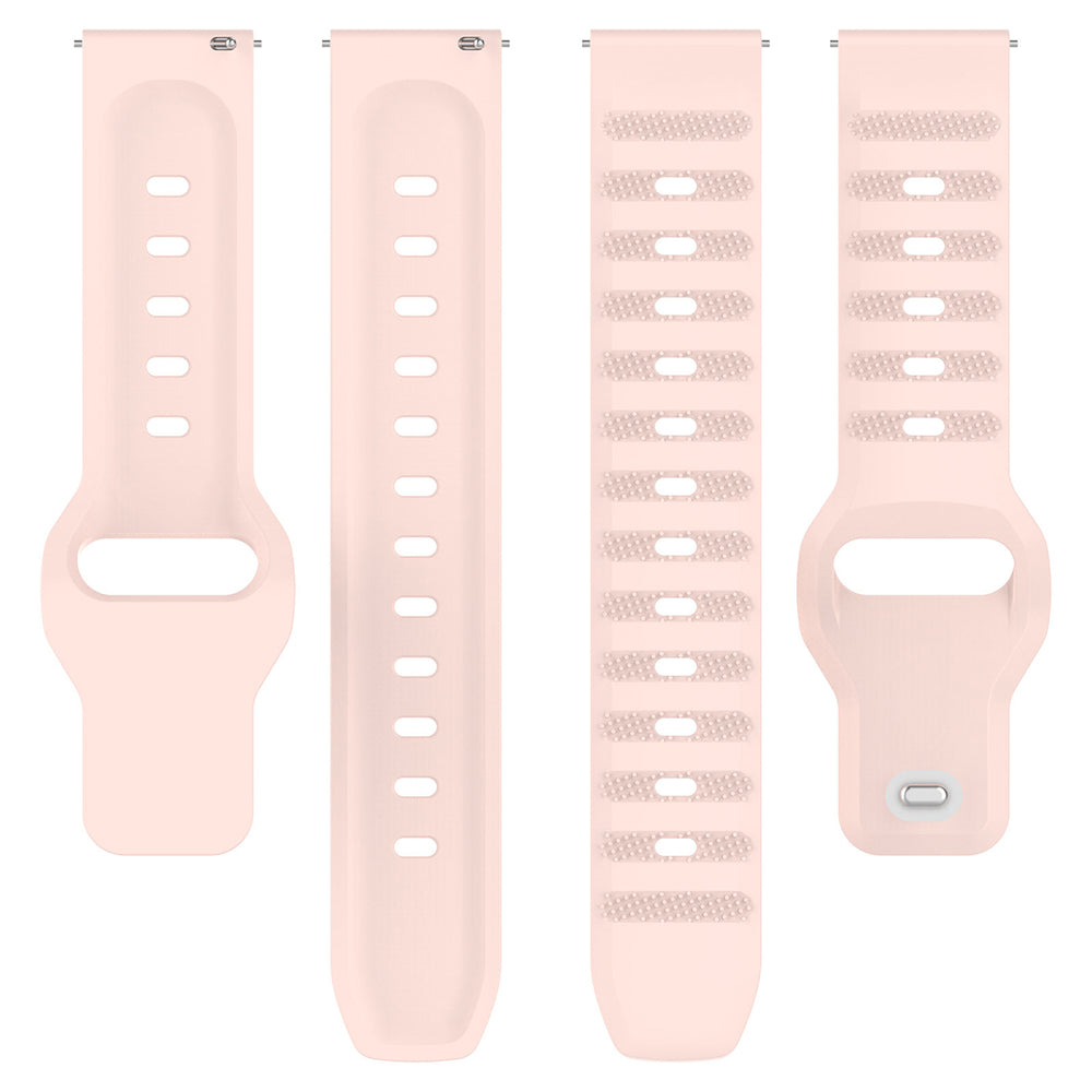 Pas Techsuit W050 za Huawei Watch / Xiaomi Watch Series, 22mm, Roza