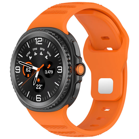 Pas Techsuit W050 za Samsung Galaxy Watch 8 Classic / Watch8 44mm / Watch 8 40mm, Oranžen
