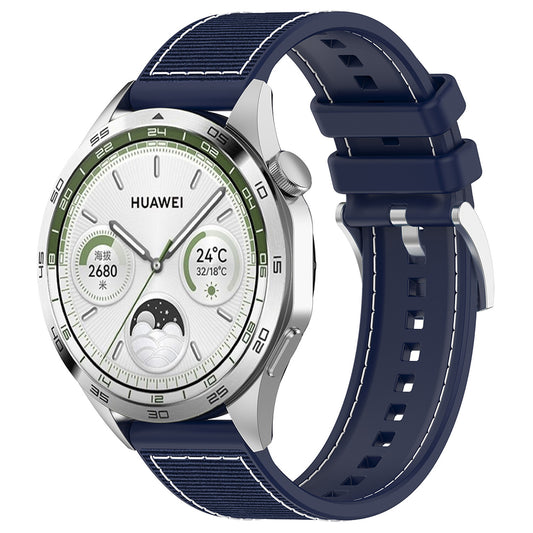 Techsuit W051 Strap for Huawei Watch / Xiaomi Watch Series, 22mm, Dark Blue