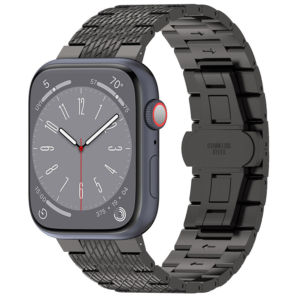 Pas Techsuit W052 za Apple Watch 42mm / 41mm / 40mm / 38mm Series, Črna