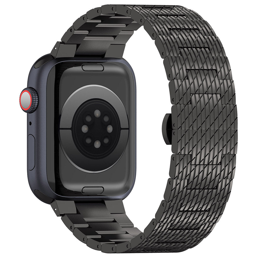 Pas Techsuit W052 za Apple Watch 42mm / 41mm / 40mm / 38mm Series, Črna