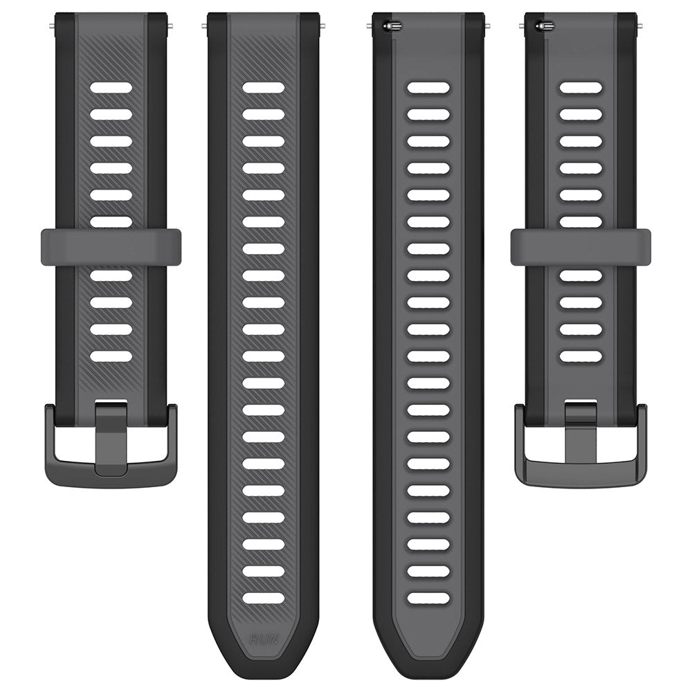 Pas Techsuit W053 za Samsung Galaxy Watch / Huawei Watch Series, 20mm, Temno modra