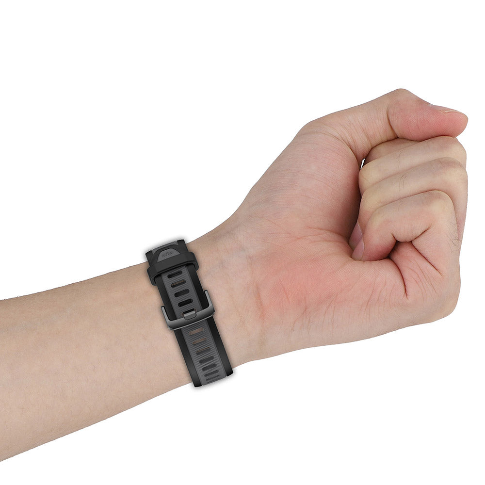 Pas Techsuit W053 za Samsung Galaxy Watch / Huawei Watch Series, 20mm, Temno modra