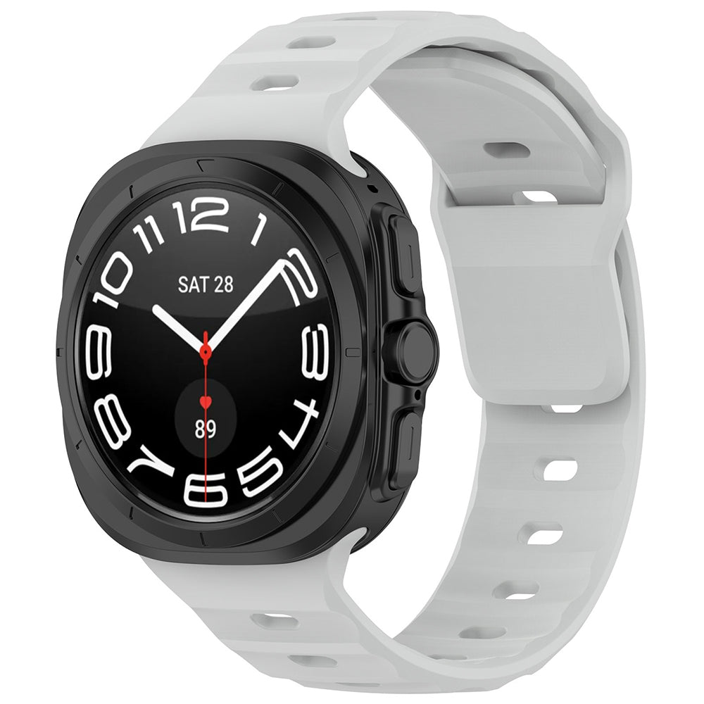 Pas Techsuit W055 za Samsung Galaxy Watch Ultra, Siv