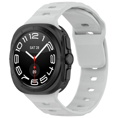 Pas Techsuit W055 za Samsung Galaxy Watch Ultra, Siv