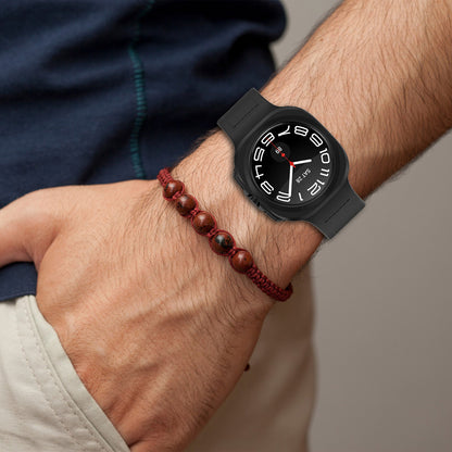 Pas Techsuit W056 za Samsung Galaxy Watch Ultra, Mornarsko modra