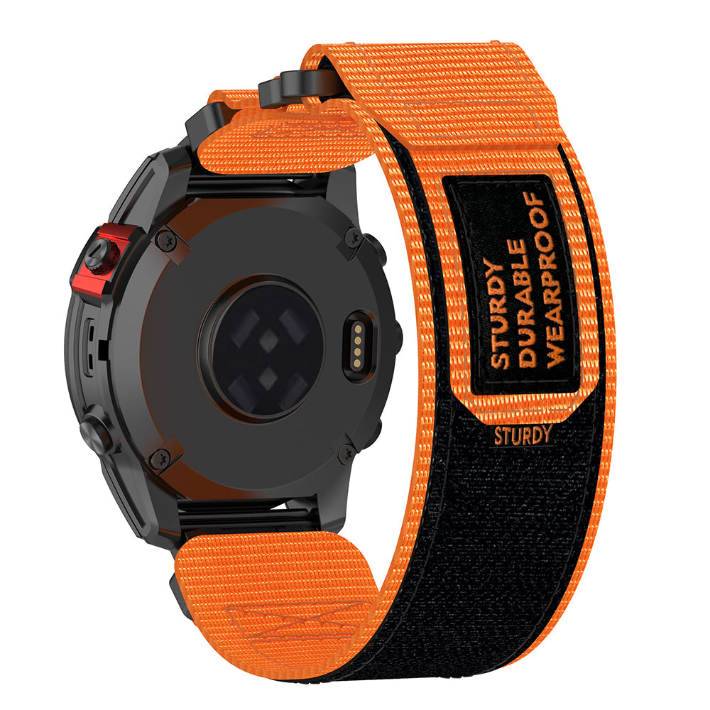 Pas Techsuit W057 za Garmin Watch Fenix / Forerunner Series, 22mm, Oranžen