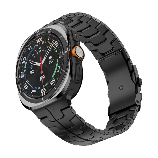 Pas Techsuit W063 za Samsung Galaxy Watch Ultra, Črn
