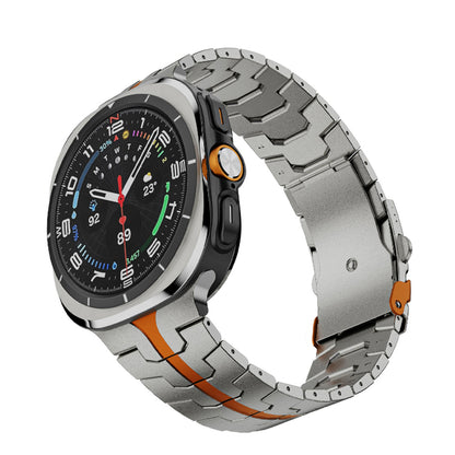 Pas Techsuit W063 za Samsung Galaxy Watch Ultra, Oranžen