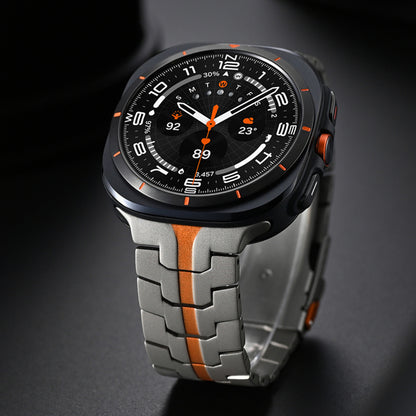 Pas Techsuit W063 za Samsung Galaxy Watch Ultra, Oranžen
