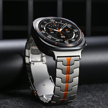 Pas Techsuit W063 za Samsung Galaxy Watch Ultra, Oranžen