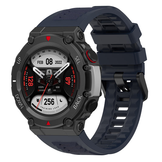 Pas Techsuit W067 za Amazfit T-Rex 2, Mornarsko modra