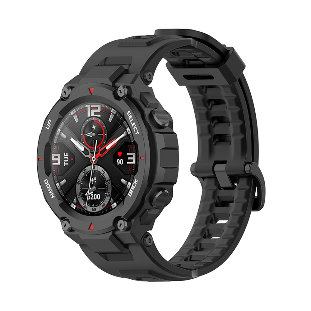 Pas Techsuit W067 za Amazfit T-Rex Pro / T-Rex, črn