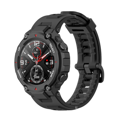 Pas Techsuit W067 za Amazfit T-Rex Pro / T-Rex, črn