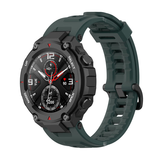 Pas Techsuit W067 za Amazfit T-Rex Pro / T-Rex, Temno zelen