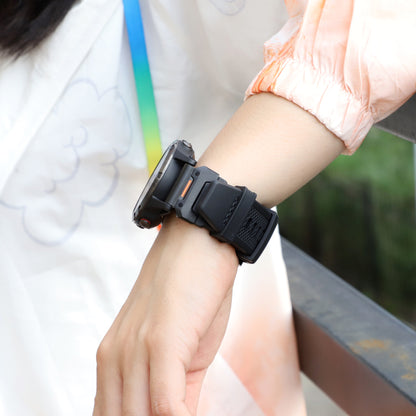 Pas Techsuit W068 za Garmin Watch Fenix Series, 26mm, Črno zelen