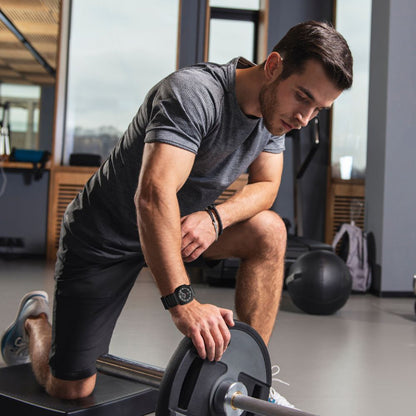 Pas Techsuit W068 za Samsung Galaxy Watch Ultra, Črn