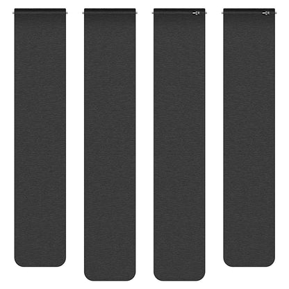 Pas Techsuit W074 za Samsung Galaxy Watch / Huawei Watch Series, 22mm, Črna