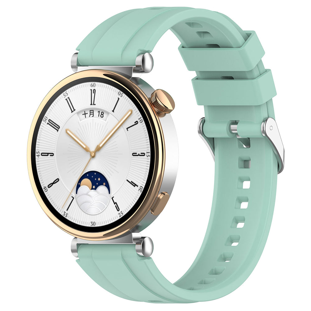 Pas Techsuit W075 za Huawei Watch / Garmin Watch Series, 18mm, Zelena