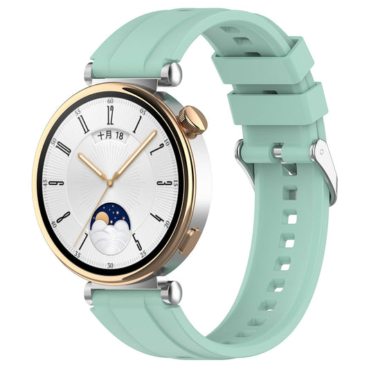 Pas Techsuit W075 za Huawei Watch / Garmin Watch Series, 18mm, Zelena