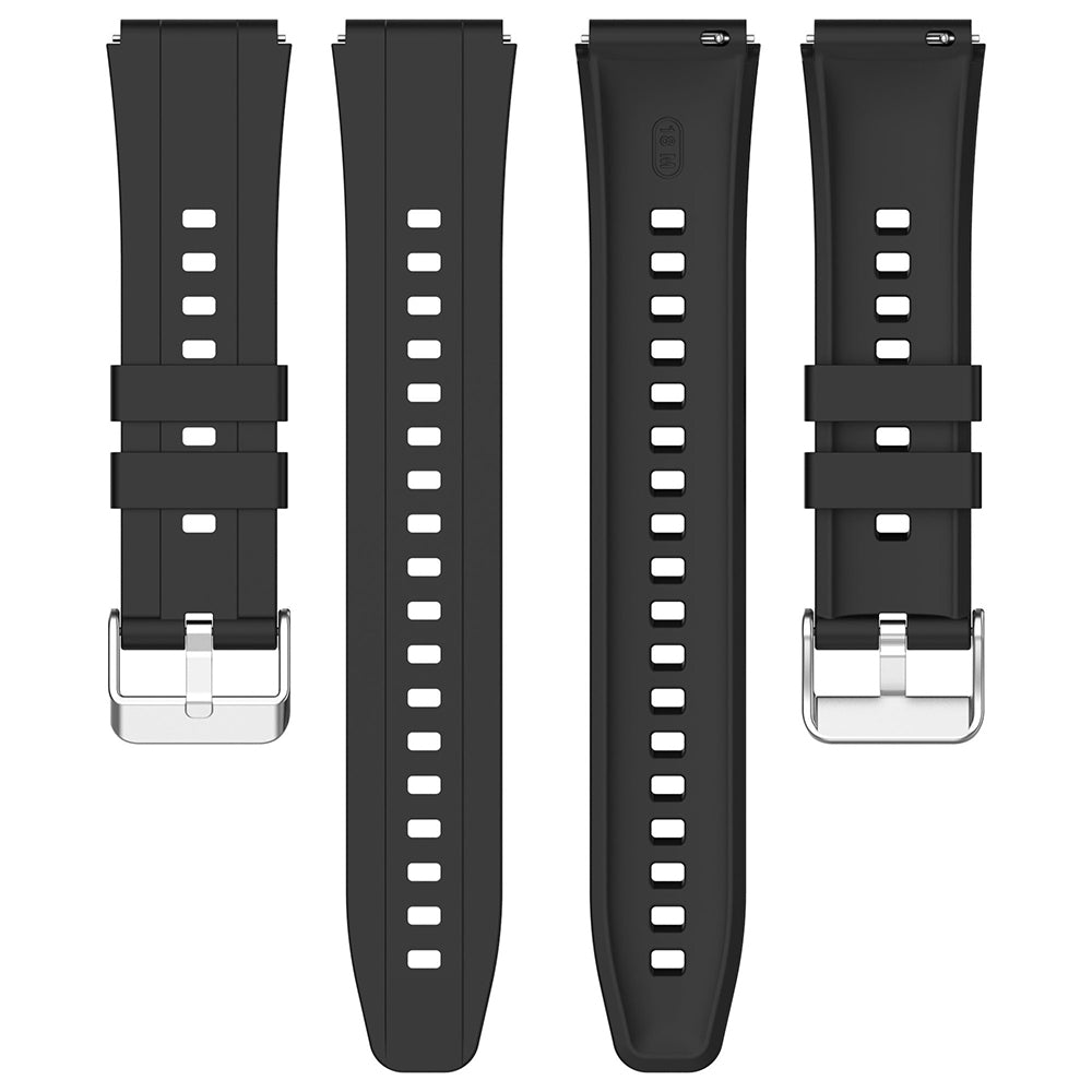 Pas Techsuit W075 za Huawei Watch / Garmin Watch Series, 18mm, Višnjeva