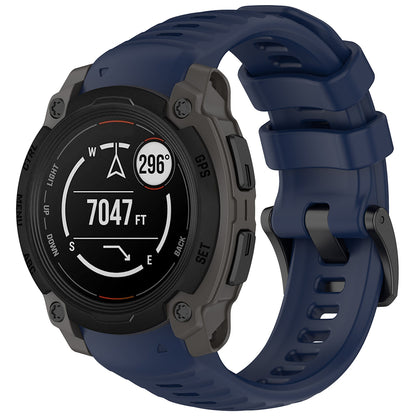 Pas Techsuit W076 za Garmin Instinct E 40mm, Temno modra