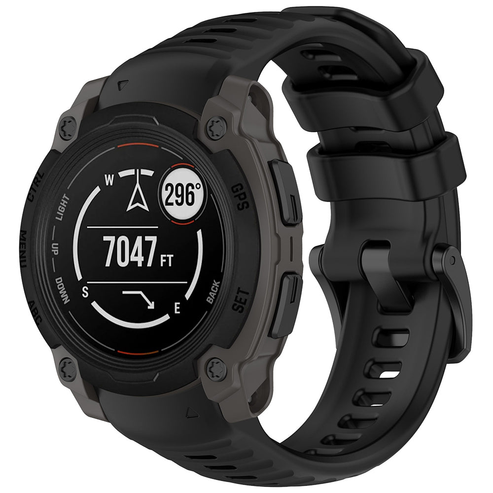 Pas Techsuit W076 za Garmin Instinct E 40mm, Črna