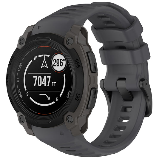 Pas Techsuit W076 za Garmin Instinct E 45mm, Siv