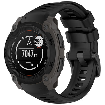 Pas Techsuit W076 za Garmin Instinct E 45mm, Črna